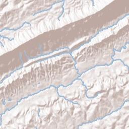 Rutledge Tennessee Terrain Map