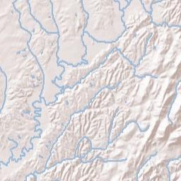 Ottway Tennessee Terrain Map