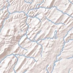 Walkertown Tennessee Terrain Map