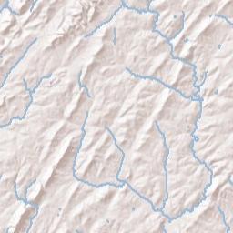 Pleasant Vale Tennessee Terrain Map