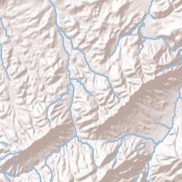 Valley Forge Tennessee Terrain Map