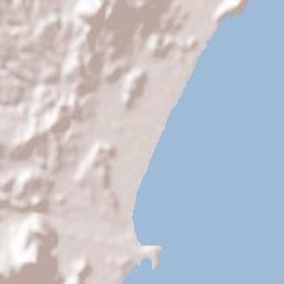 Afántou Terrain Map