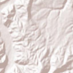 Tateshina Terrain Map