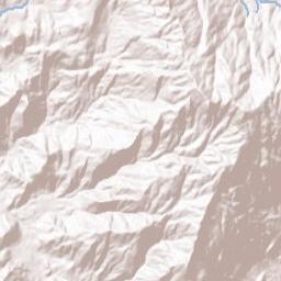 Upper Grouse Valley Rd Springville CA Terrain Map