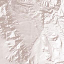 Darwin California Terrain Map