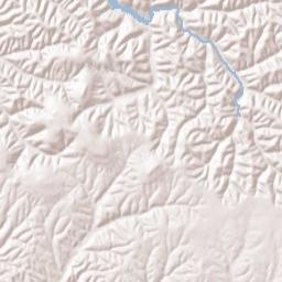 Rock Arkansas Terrain Map