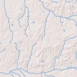 Tumbling Tennessee Terrain Map