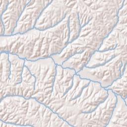 Silvertop Tennessee Terrain Map