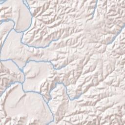 Petway Tennessee Terrain Map