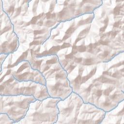 Old Middleton Tennessee Terrain Map