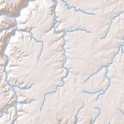 Clarkrange Tennessee Terrain Map