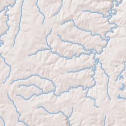 Roslin Tennessee Terrain Map