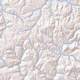 Sunbright Tennessee Terrain Map