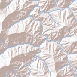 Welch Camp Tennessee Terrain Map