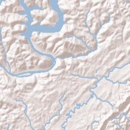 Norris Tennessee Terrain Map