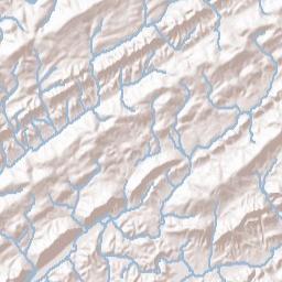 Warwicktown Tennessee Terrain Map