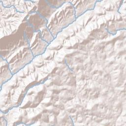 New Corinth Tennessee Terrain Map