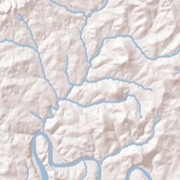 Sycamore Spring Tennessee Terrain Map