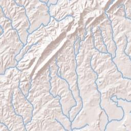 Skinner Crossroad Tennessee Terrain Map