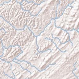 1750-1770 Whitehouse Rd, Greeneville, TN Terrain Map