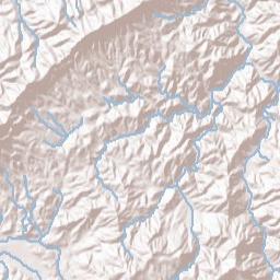 Woodby Hill Tennessee Terrain Map