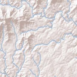 Millers Creek Terrain Map