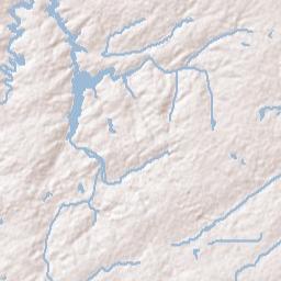 Oak Ridge Terrain Map