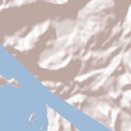 Kaş Terrain Map