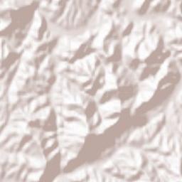 Yeongdong-gun Terrain Map