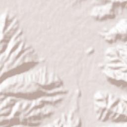 Saku Shi Terrain Map