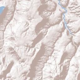 Supai Arizona Terrain Map