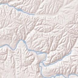 Clifty Arkansas Terrain Map