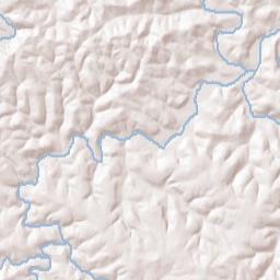 Powell Arkansas Terrain Map