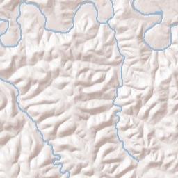 Comal Arkansas Terrain Map