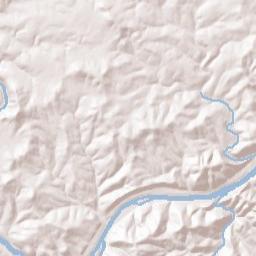 Cartney Arkansas Terrain Map
