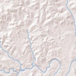 Sharp County Terrain Map