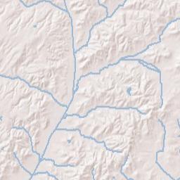 Mixie Tennessee Terrain Map