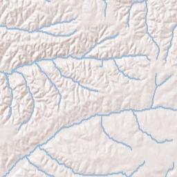 McEwen Tennessee Terrain Map