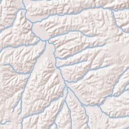 Yellow Creek Tennessee Terrain Map