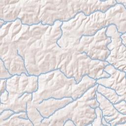 Belleview Tennessee Terrain Map