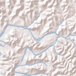 Sebowisha Tennessee Terrain Map