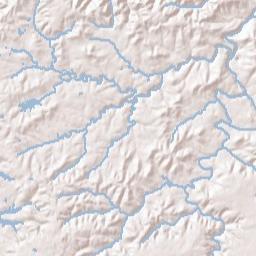 Honeycutt Estates Tennessee Terrain Map