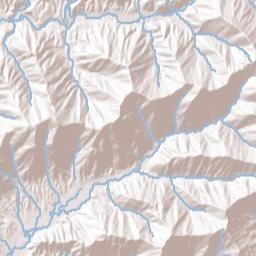 Mahan Village Tennessee Terrain Map