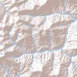 Tioga Tennessee Terrain Map