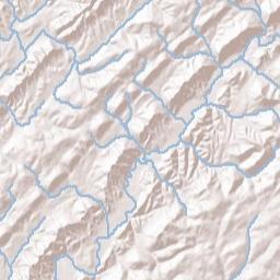 Twinville Tennessee Terrain Map