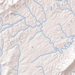Graveston Tennessee Terrain Map