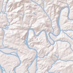 Perrin Hollow Tennessee Terrain Map