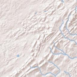 Rushy Springs Tennessee Terrain Map