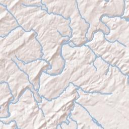 Water Fork Mill Tennessee Terrain Map