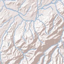 Adams Mill Tennessee Terrain Map